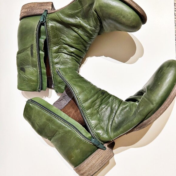 Miz Mooz "Lane" Ankle Bootie in Kiwi - Picture 8 of 10